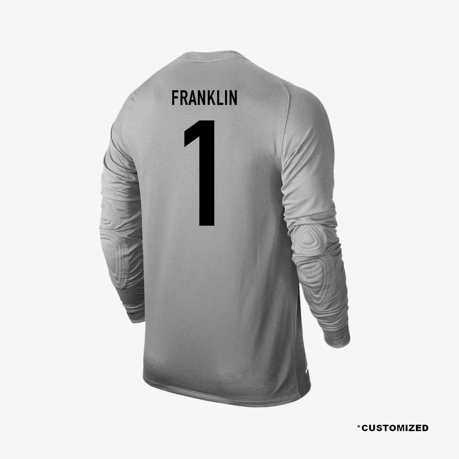 Kid's Park II Goalkeeper Jersey Silver - 588441-001-NIKE by Nike | Available at Niky's Sports