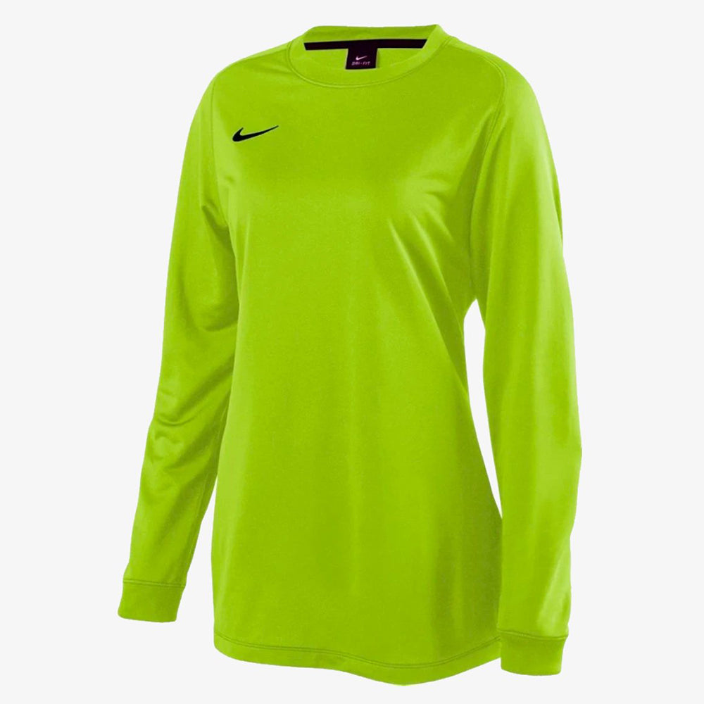 Women's Long Sleeve Park II Goalkeeper Jersey -  Volt - 588509-303-NIKE by Nike | Available at Niky's Sports