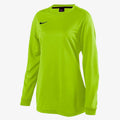 Women's Long Sleeve Park II Goalkeeper Jersey -  Volt - 588509-303-NIKE by Nike | Available at Niky's Sports