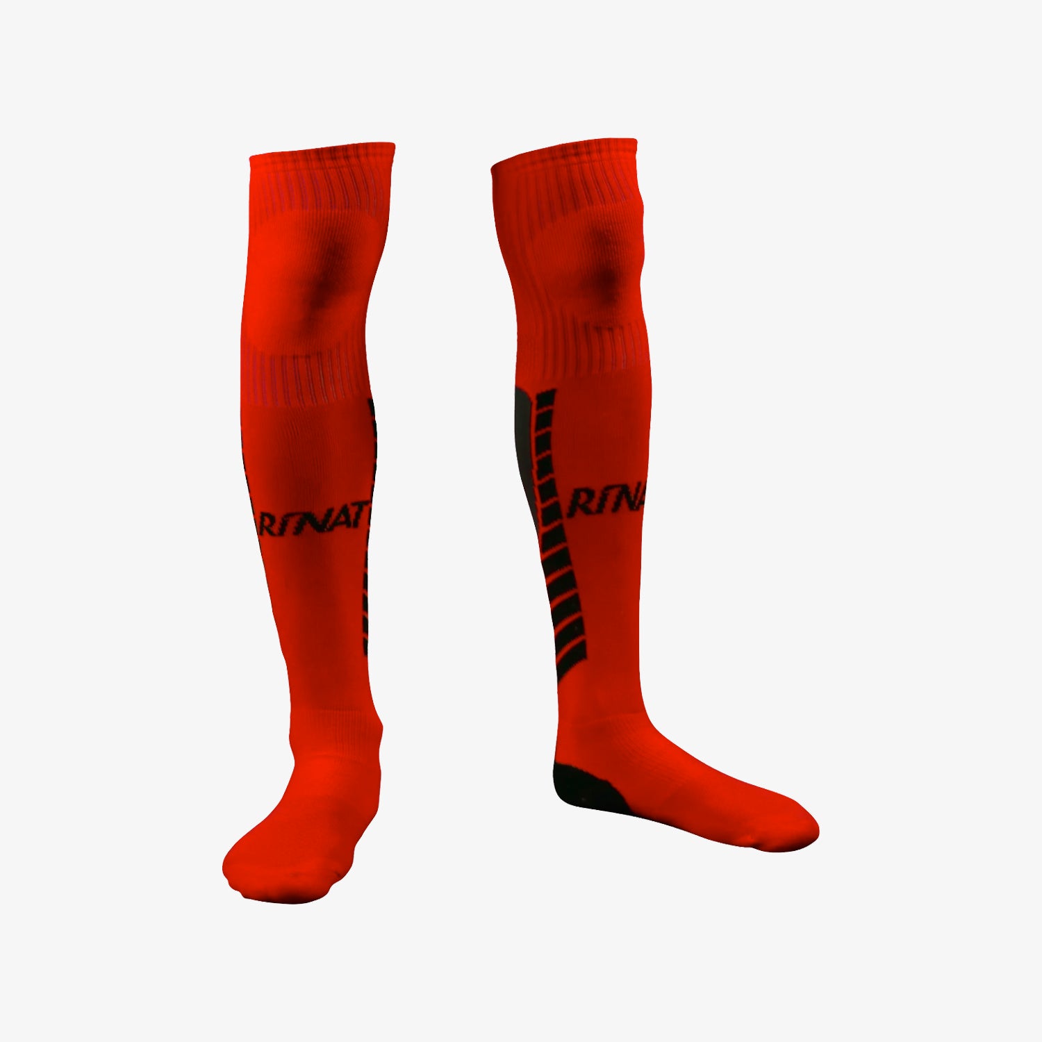 Geometrik Socks - Red - 5GSU40-178-RINAT by Rinat | Available at Niky's Sports