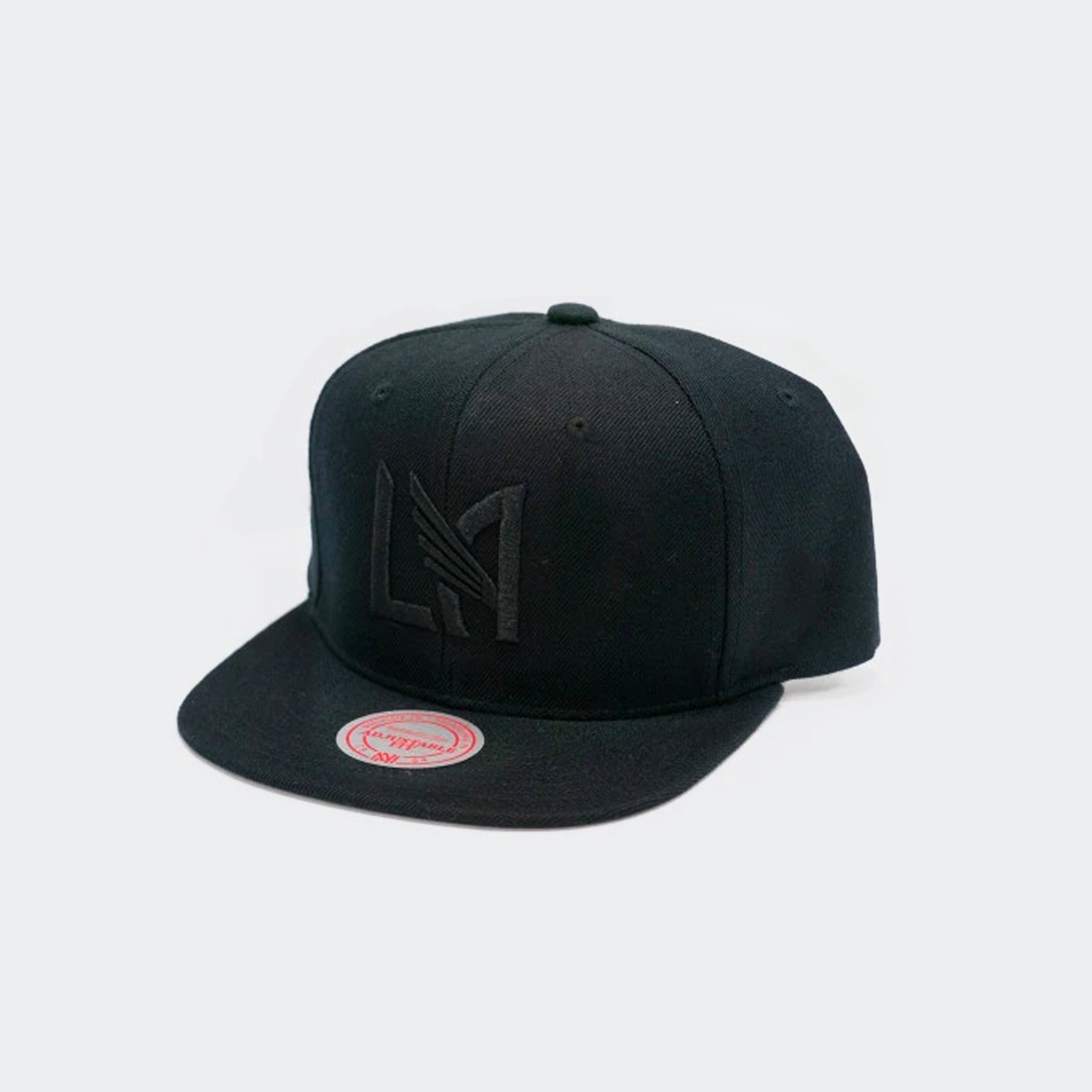 LAFC Wool All Black Snapback Hat