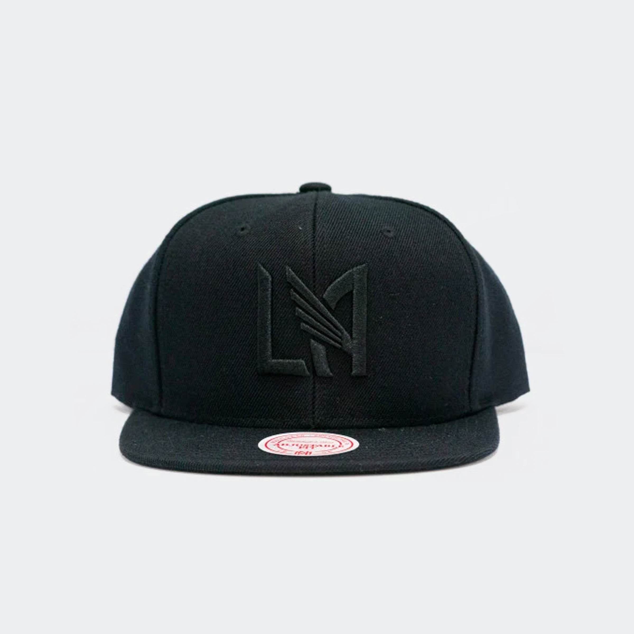 LAFC Wool All Black Snapback Hat