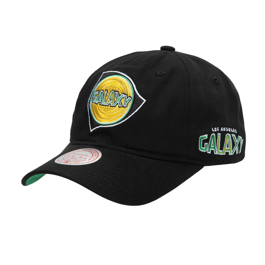MITCHELL & NESS LA Galaxy Since 96 Strapback - 6LUXSH21342-LAGBLCK--MITCHELL & NESS by Mitchell & Ness | Available at Niky's Sports