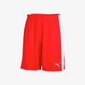 Men's Powercat 5.12 Soccer Shorts - Red/White - 701265-01-PUMA by Puma | Available at Niky's Sports