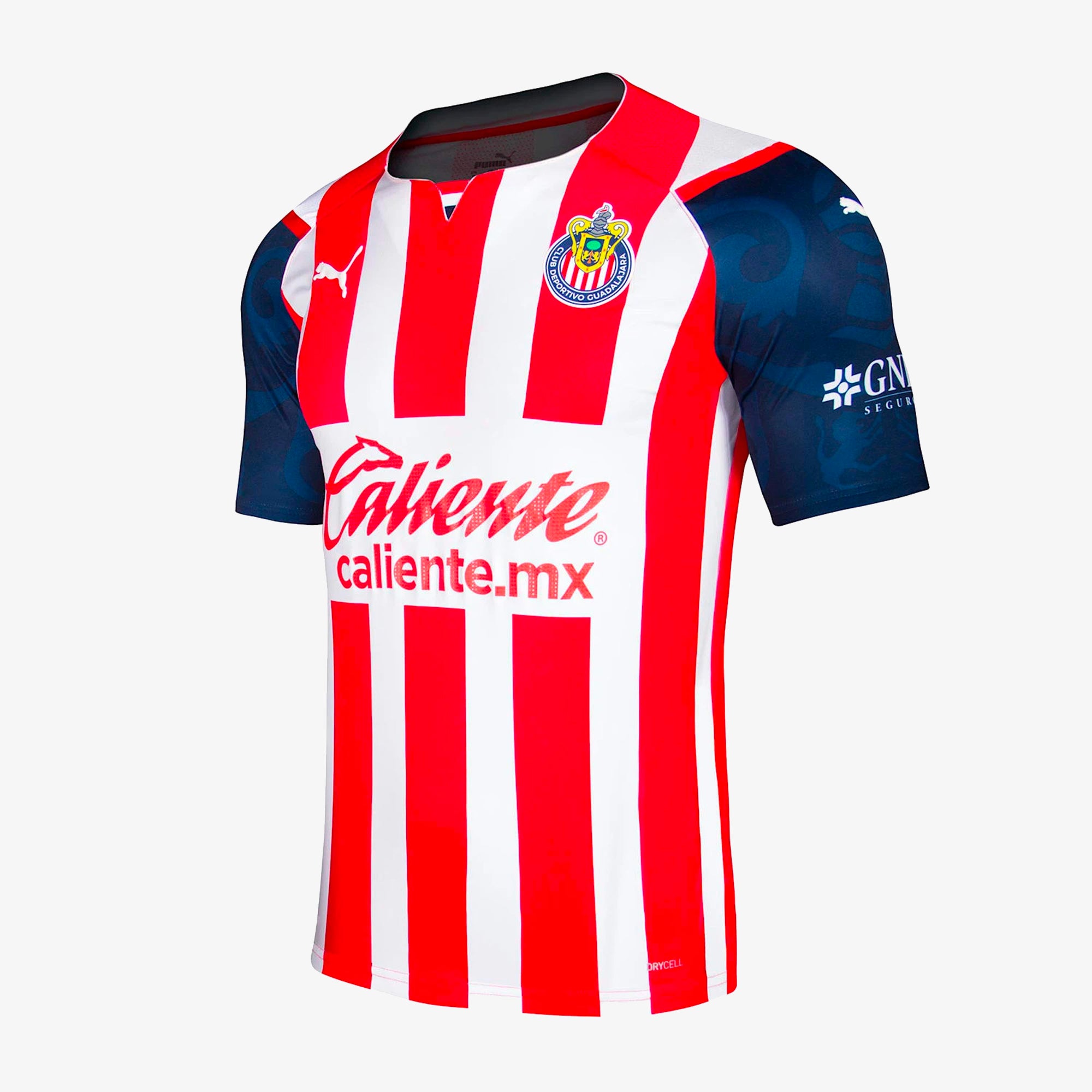 Men's Chivas Authentic Home Jersey 2022 - 705225-01-PUMA by Puma | Available at Niky's Sports