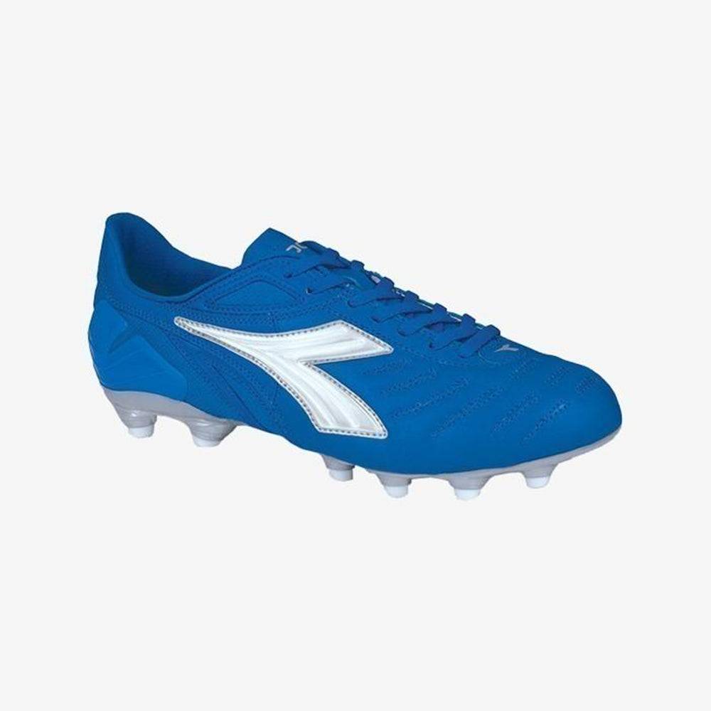 Maracana L FG Soccer Cleats - Blue/White - 713727-580-DIADORA by Diadora | Available at Niky's Sports