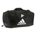 ADIDAS DEFENDER IV MEDIUM BLACK DUFFEL BAG - 5151683-ADIDAS by adidas | Available at Niky's Sports