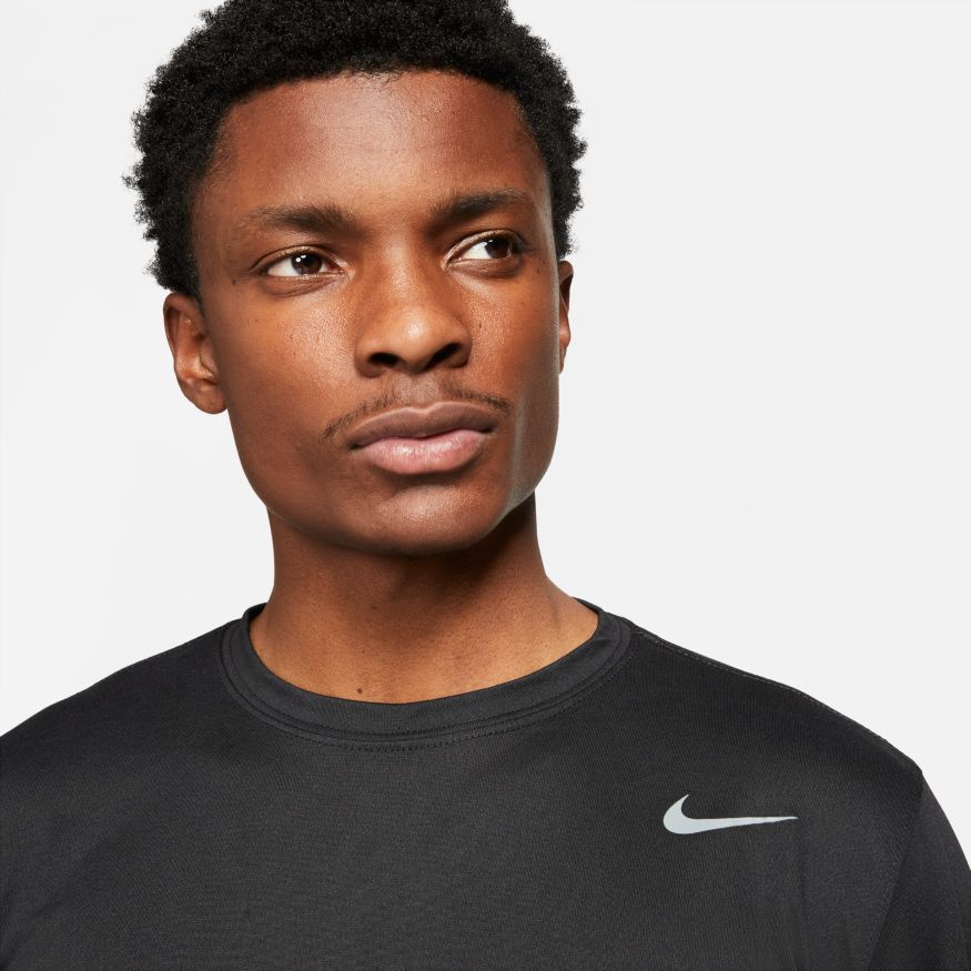 Nike Legend Men's Long-Sleeve Training Crew Top - 727980-010-NIKE by Nike | Available at Niky's Sports