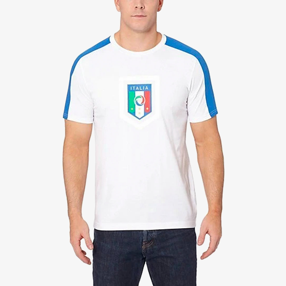 Men&#39;s Italia Badge Soccer Tee - 749103-02-PUMA by Puma | Available at Niky&#39;s Sports