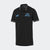 Men's Manchester City FC Premium Polo - Black/Light Blue