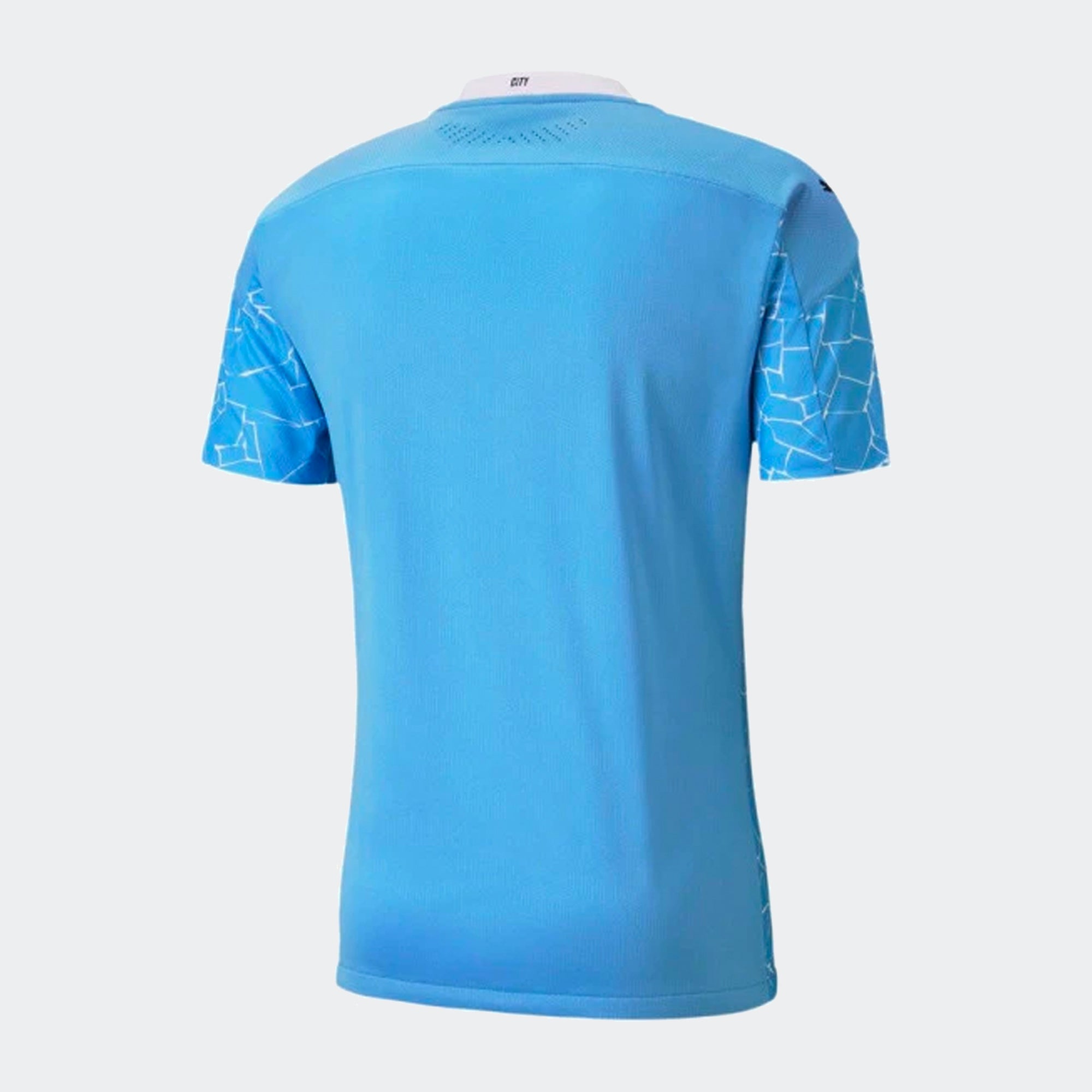Manchester City Home Authentic Soccer Jersey 20-21 - 757057-01-PUMA by Puma | Available at Niky's Sports