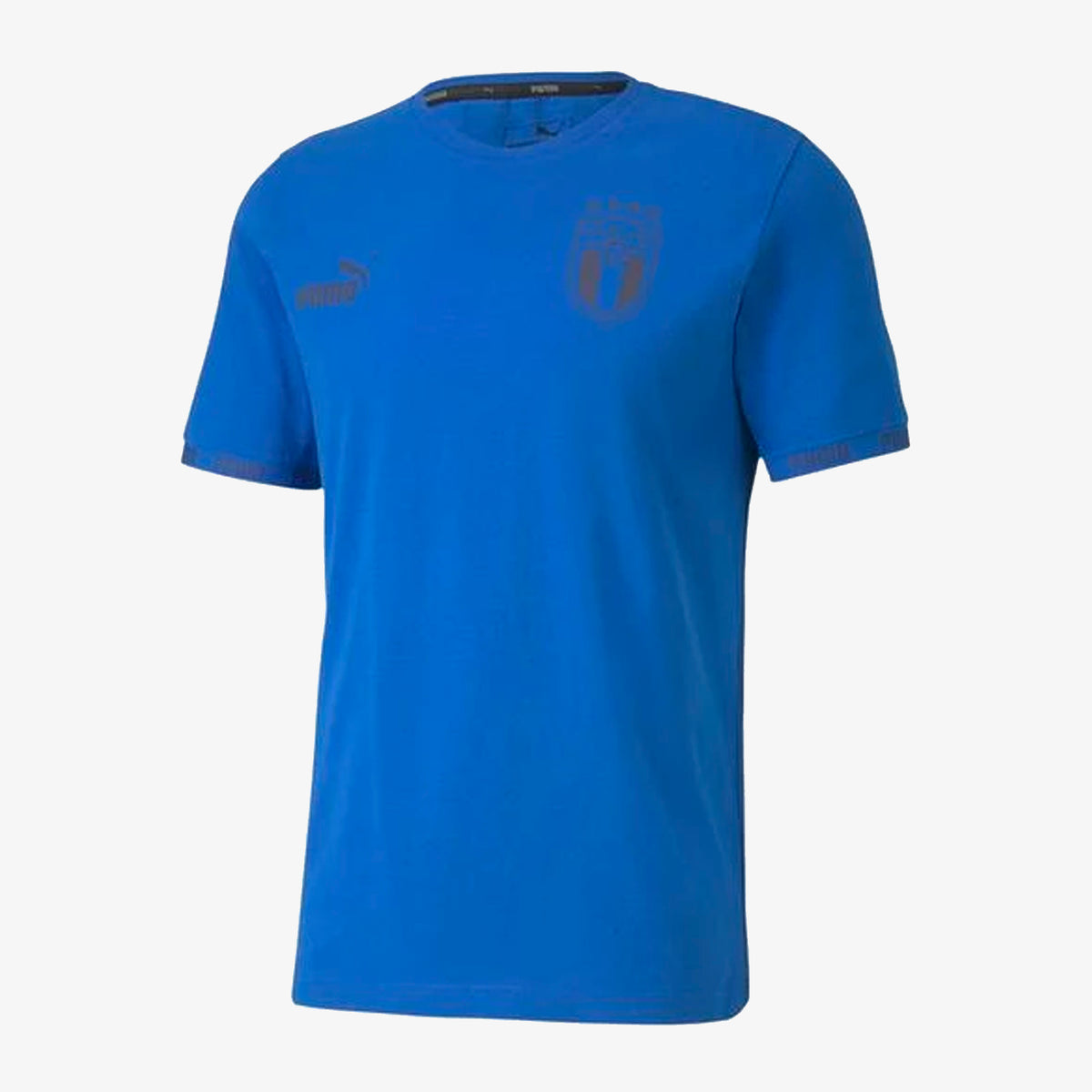Men&#39;s Italia Iconic Tee 2021 Blue - 757245-01-PUMA by Puma | Available at Niky&#39;s Sports