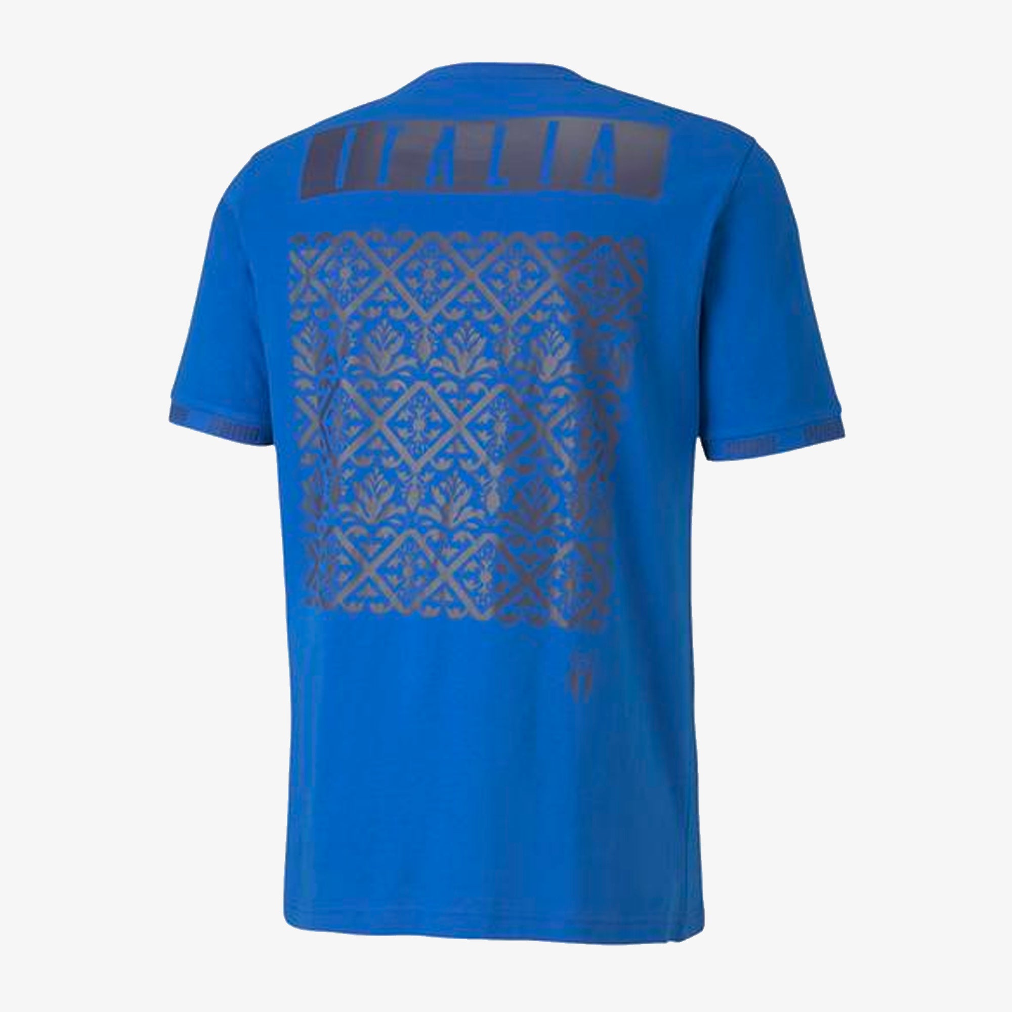 Men's Italia Iconic Tee 2021 Blue - 757245-01-PUMA by Puma | Available at Niky's Sports