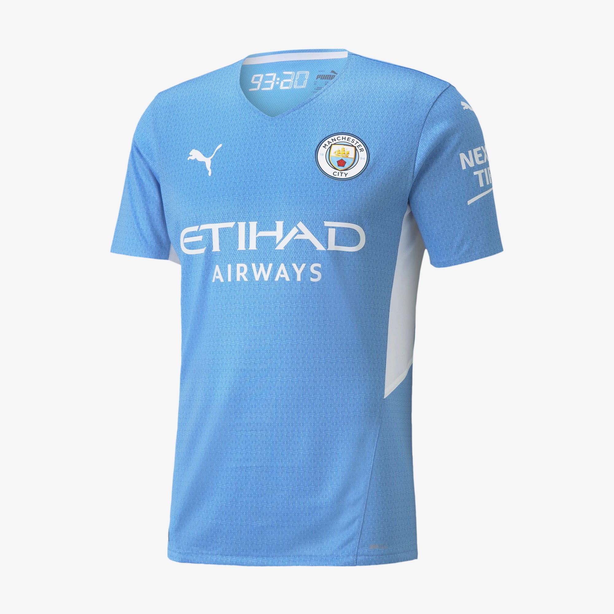 Manchester City Home Authentic Men's Jersey 2021-22