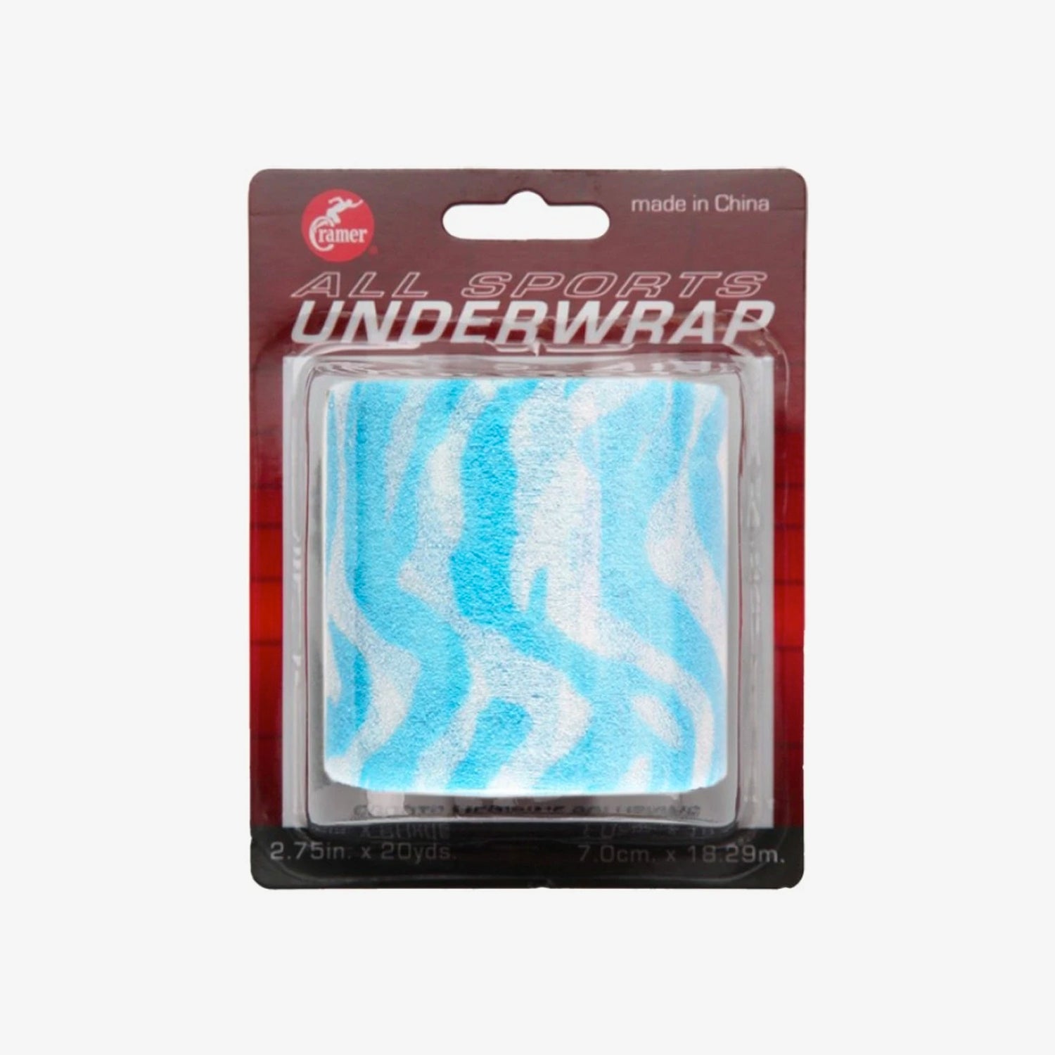 Colored Underwrap Zebra Blue - 762221-CRAMER by Cramer | Available at Niky's Sports