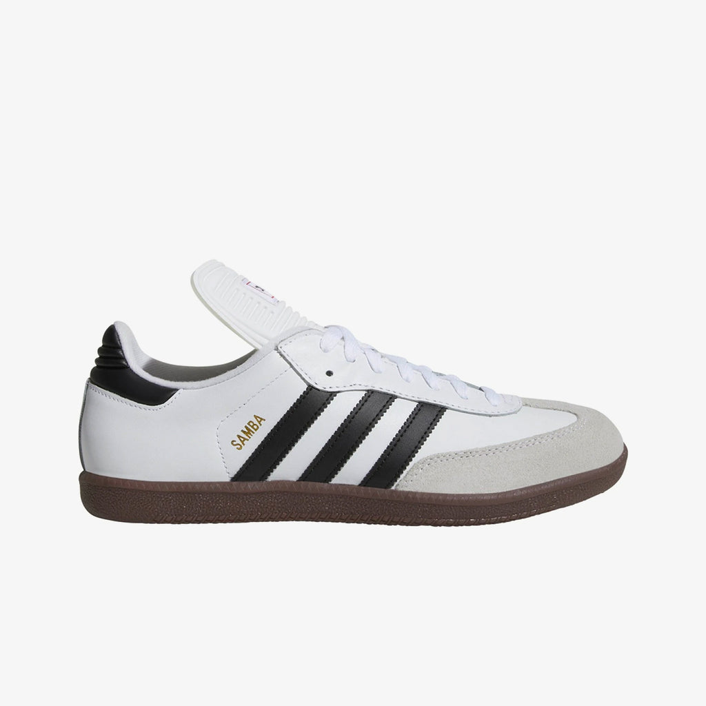 adidas Samba Classic Indoor Soccer Shoes White Men's - 772109-ADIDAS by Adidas | Available at Niky's Sports