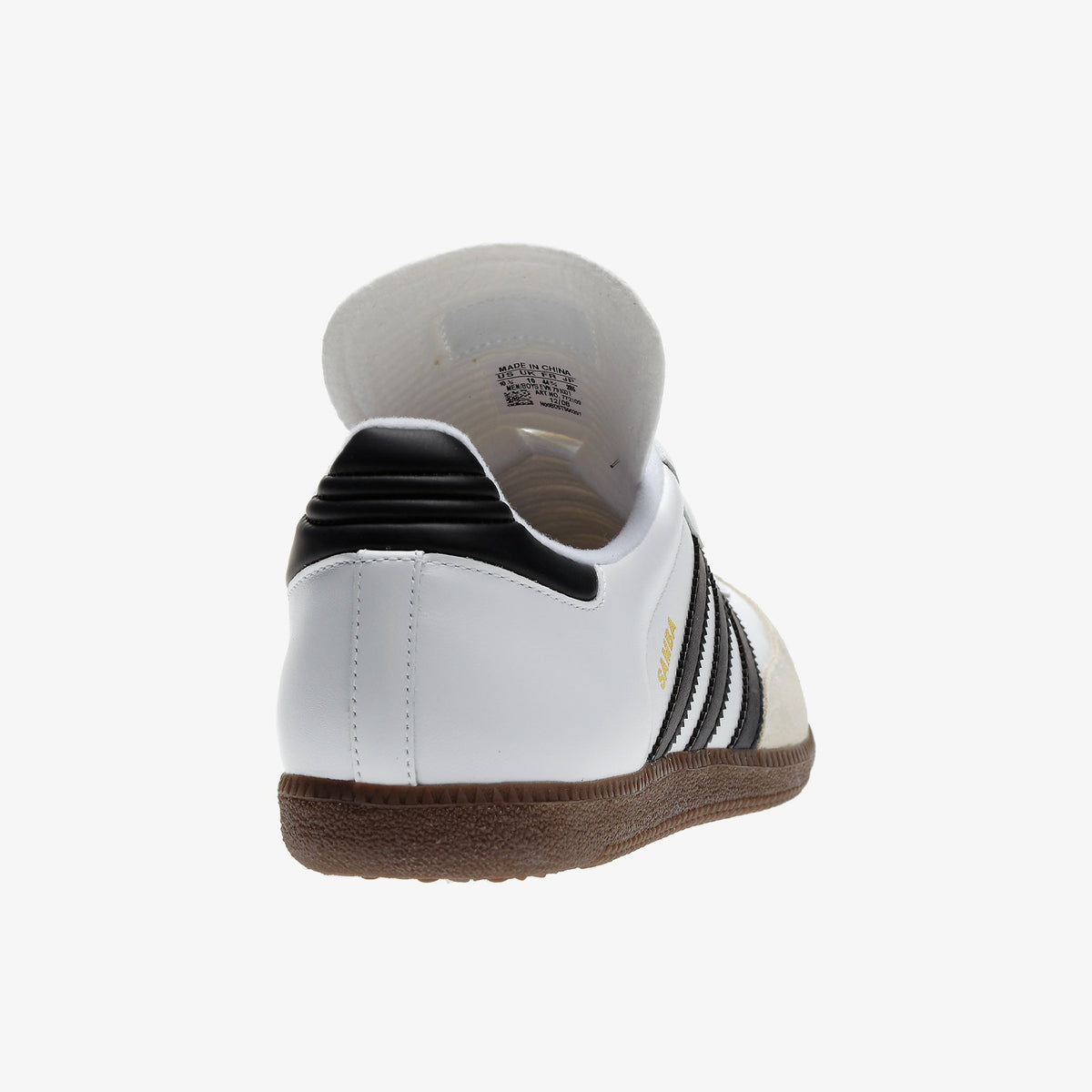 adidas Samba Classic Indoor Soccer Shoes White Men's - 772109-ADIDAS by Adidas | Available at Niky's Sports