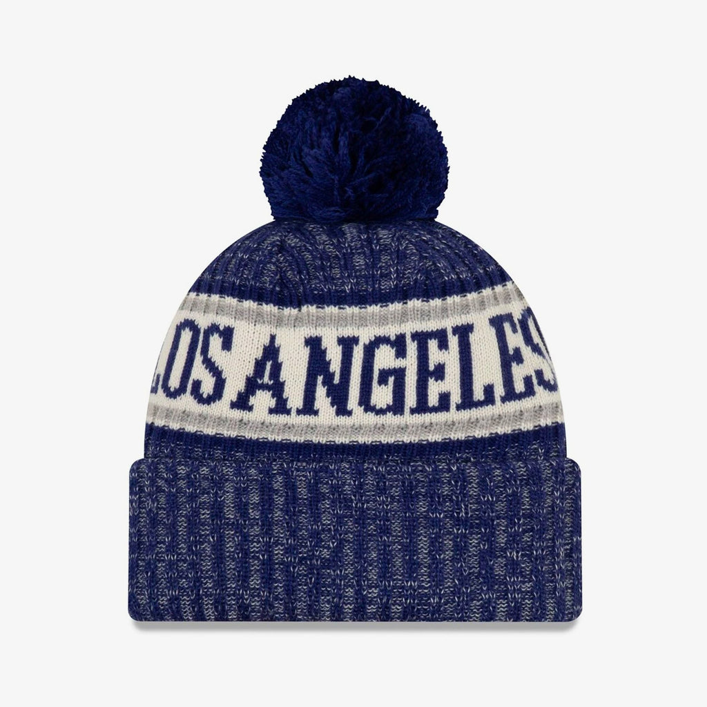 Los Angeles Dodgers Sport Cuffed Knit Hat with Removable Pom