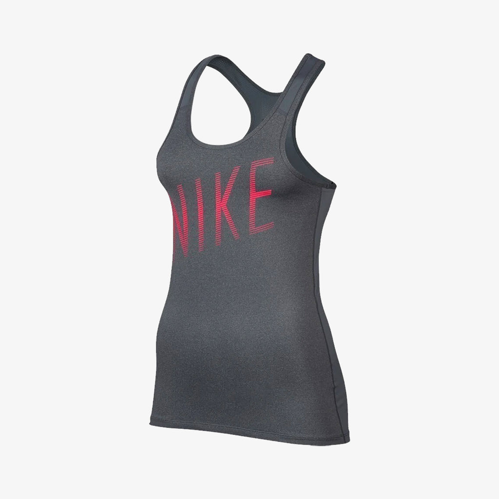Women's Summer Tank - Dark Heather/ Racer Pink