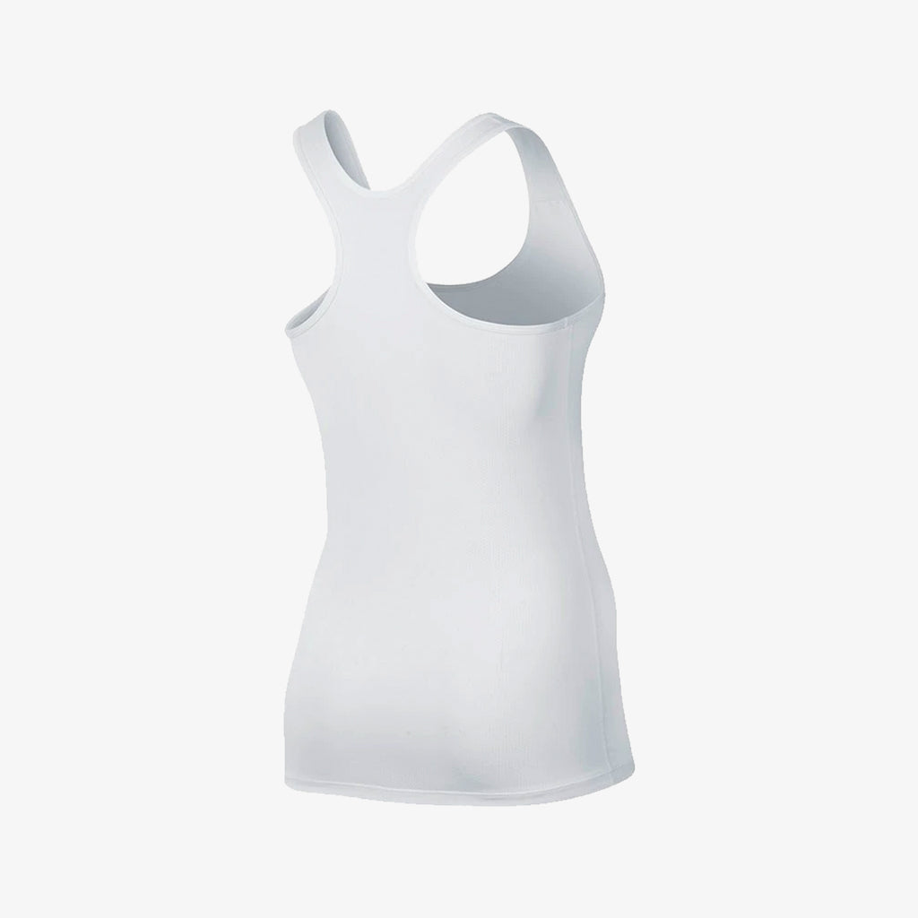 Women's Summer Tank - White/Black - 832062-100-NIKE by Nike | Available at Niky's Sports
