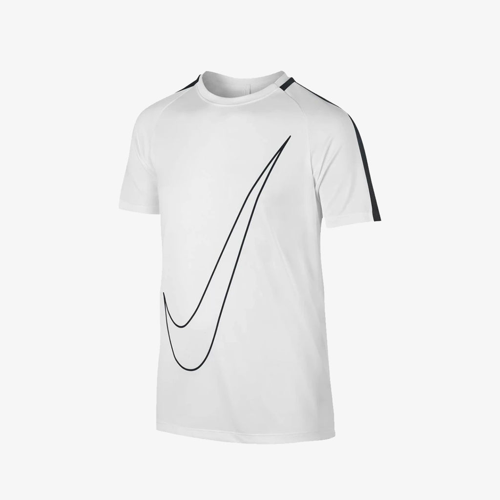 Kids' Dry Academy Soccer Top - White / Black