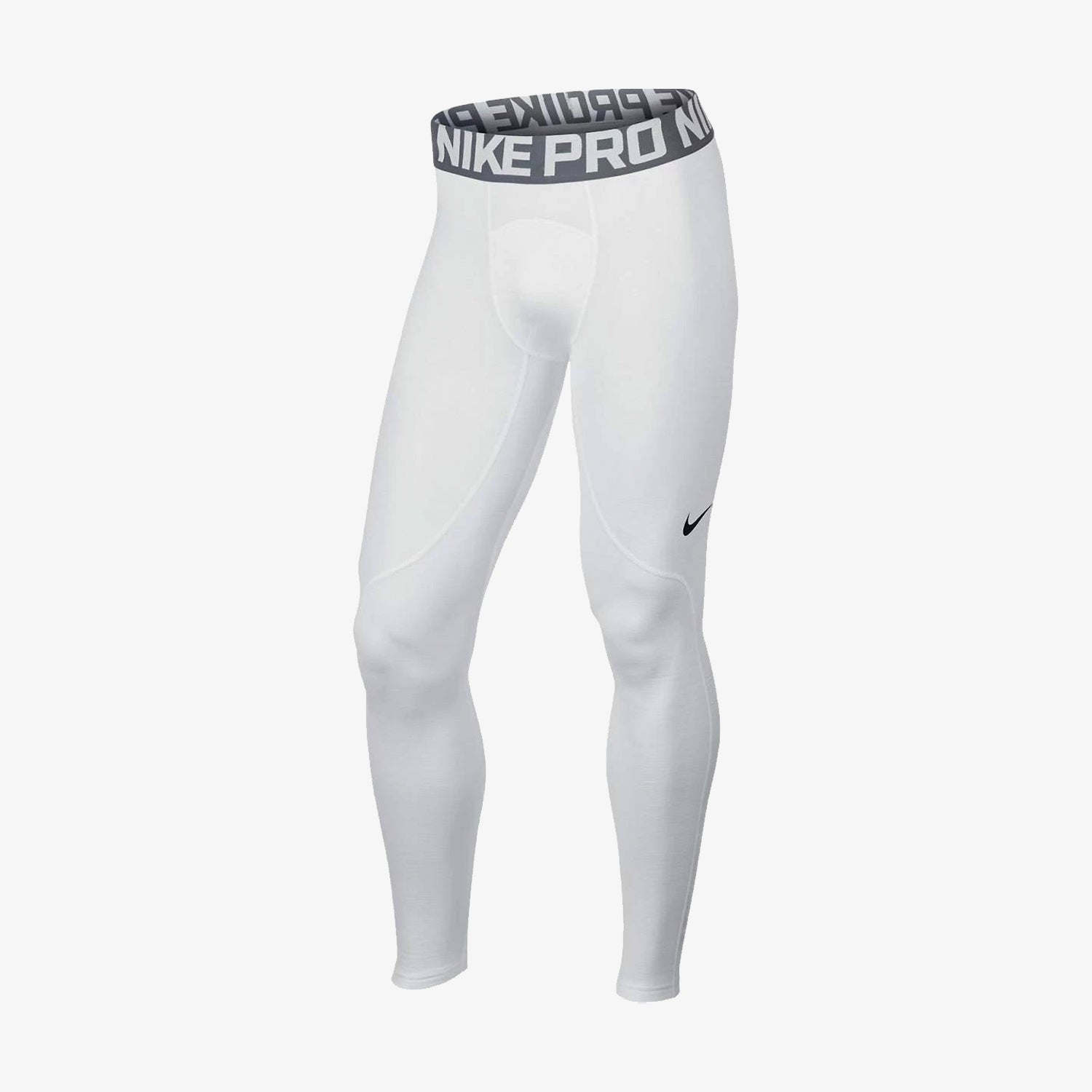 Nike Men's Pro Dri-fit Compression Tights In White