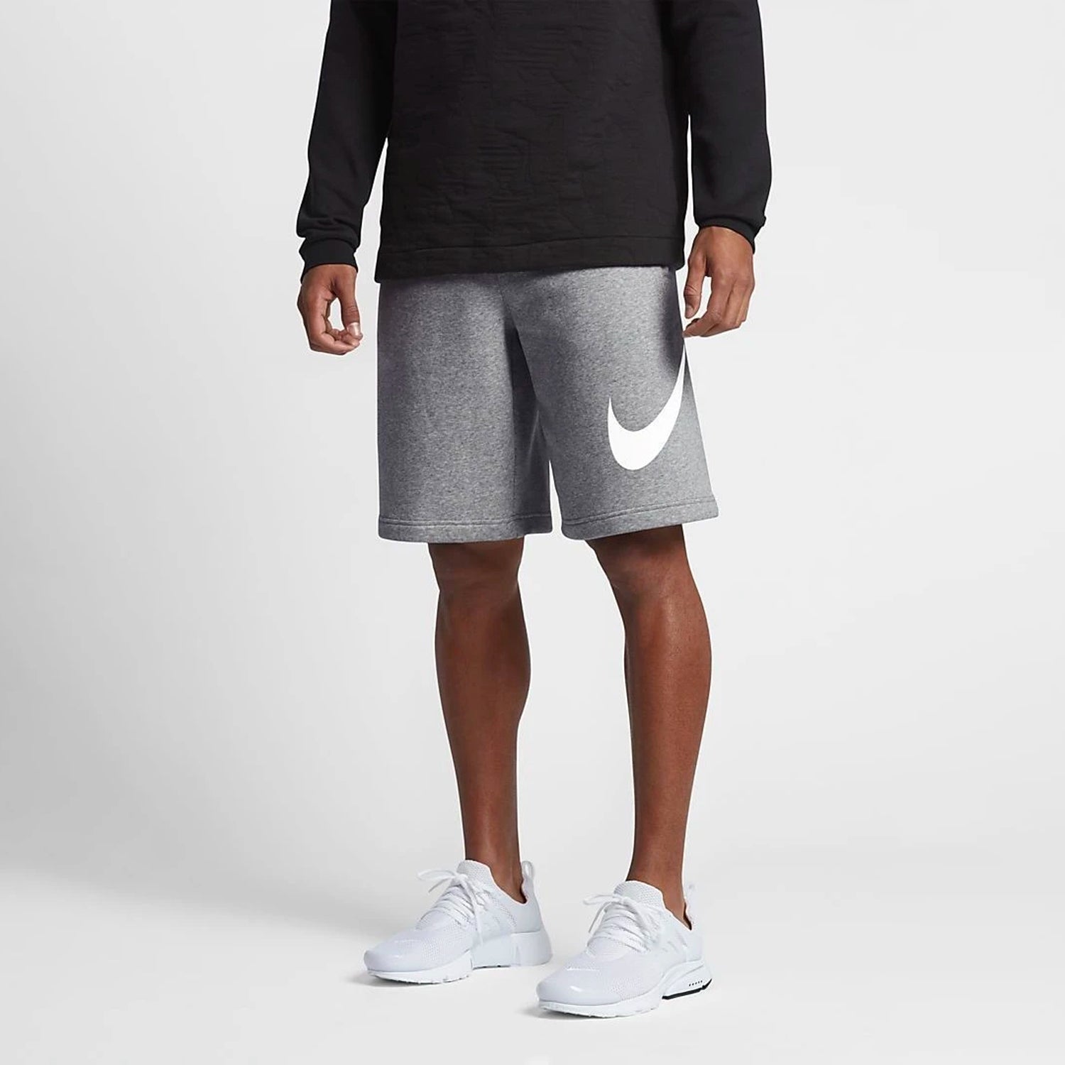 nike fleece shorts mens cheap