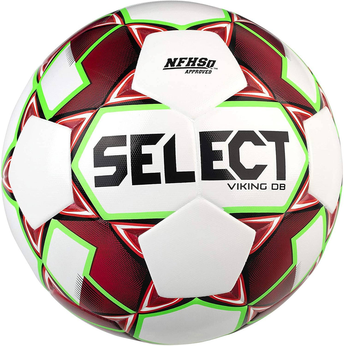 Viking NFHS Soccer Ball White/Red - 0295000404-SELECT by Select | Available at Niky&#39;s Sports