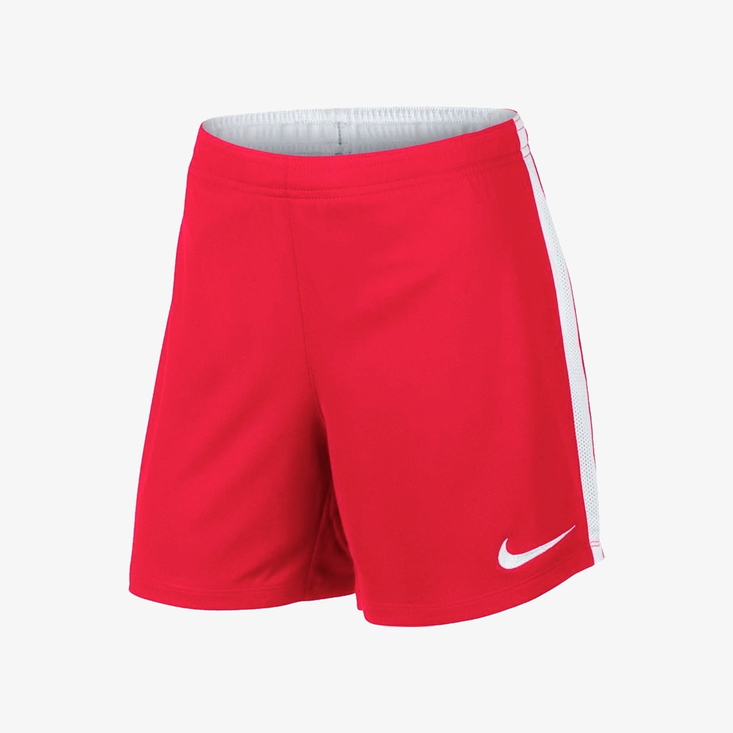 Academy Dry Soccer Shorts - Siren Red/White Girls