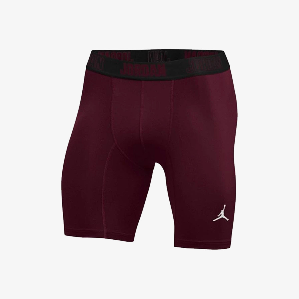 TM Jordan Alpha Compression 6&quot; Shorts - Team Dark Maroon