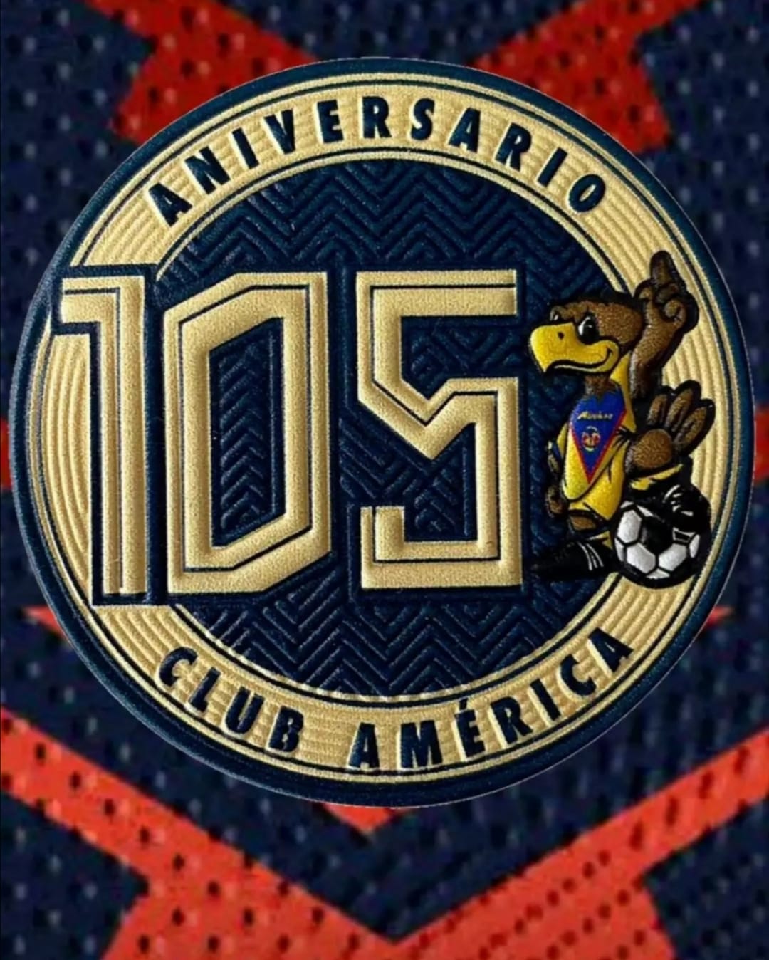 Parche Club America 105 Aniversario