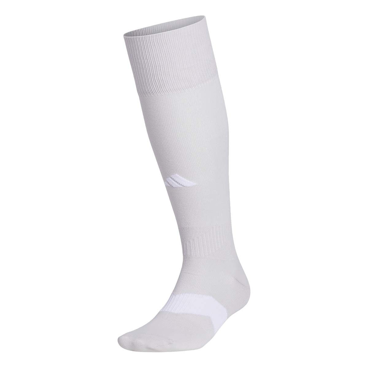adidas Metro 6 OTC Soccer Sock - Light Grey - 5155949-ADIDAS by adidas | Available at Niky's Sports