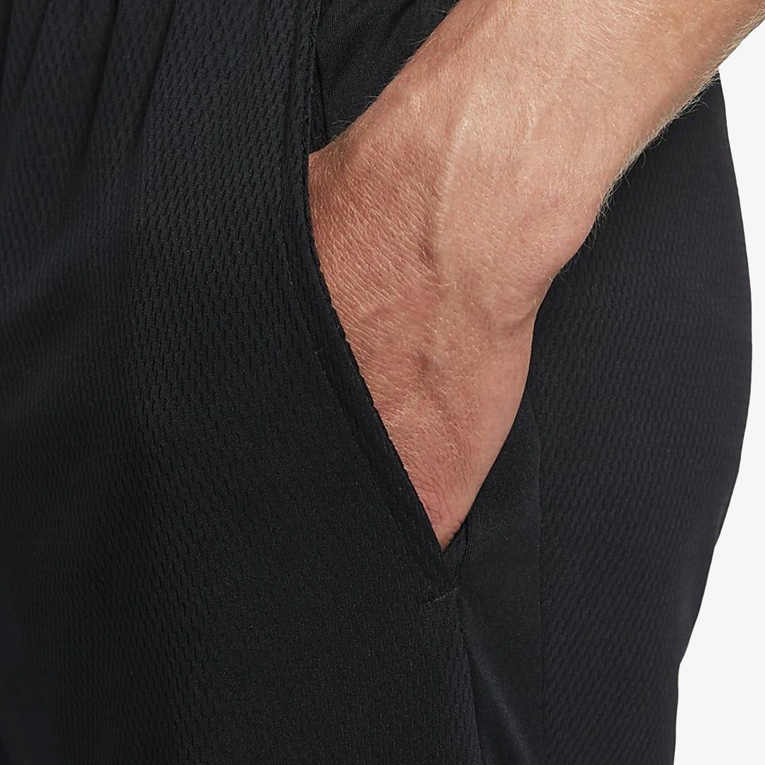 Men's Woven 9" Training Shorts Dri-FIT-Black/Dark Grey - 890811-010-NIKE by Nike | Available at Niky's Sports