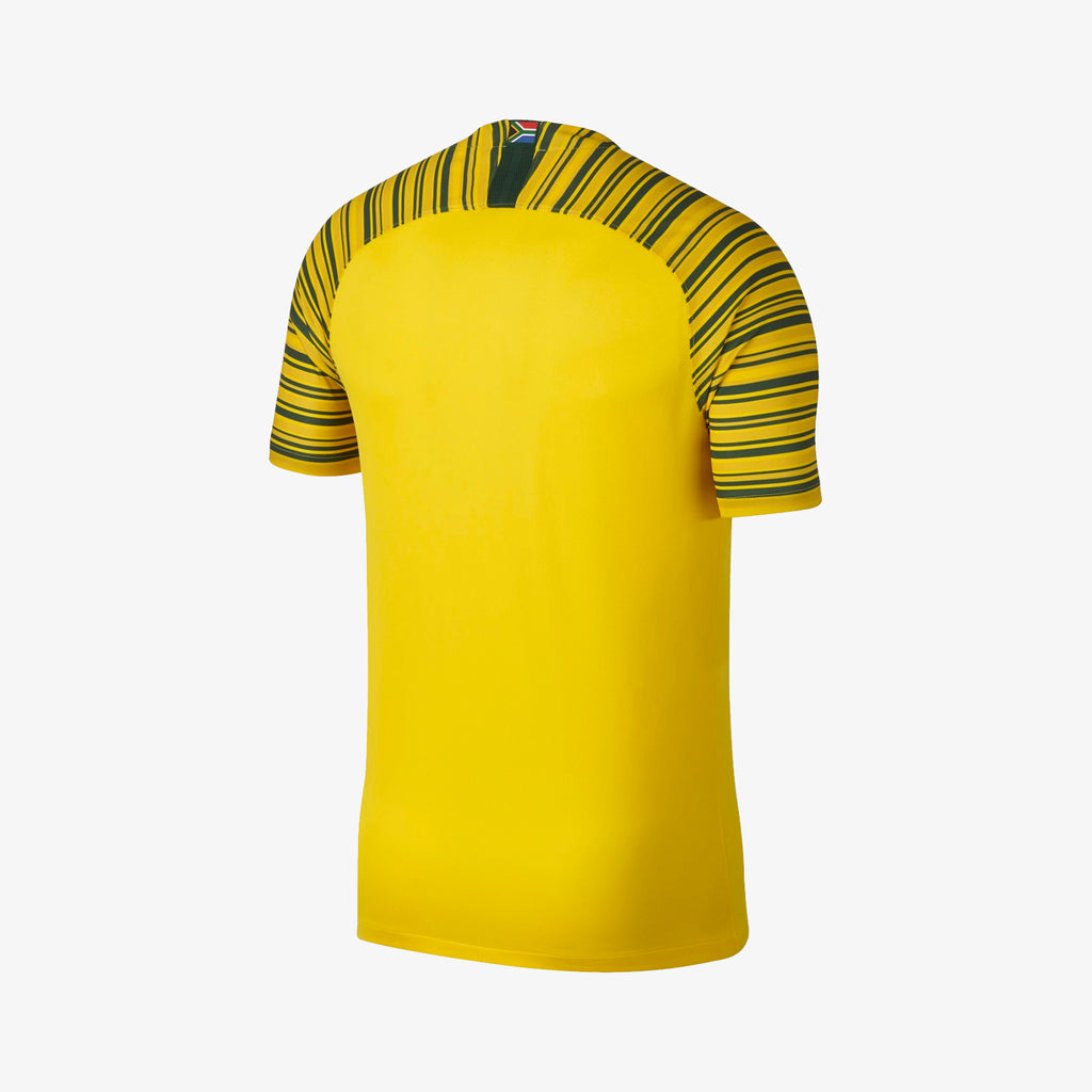 Men's South Africa 18 Home Jersey - Tour Yellow/Gorge Green - 893895-719-NIKE by Nike | Available at Niky's Sports