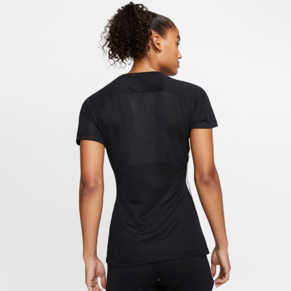 Women's Tiempo Premier SS Soccer Jersey - Black