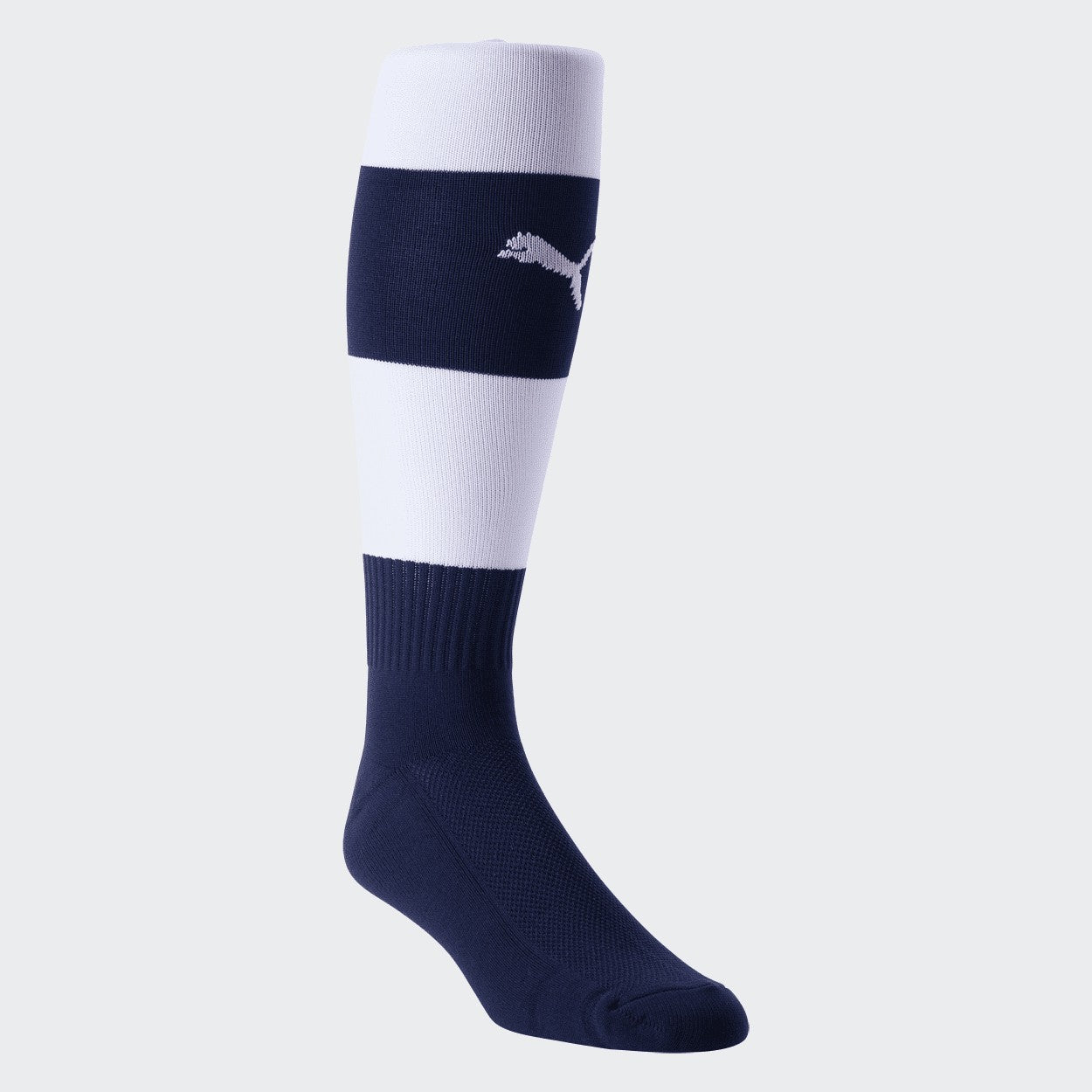 Hoop Sock - Navy/White - 895854-05-PUMA by Puma | Available at Niky's Sports