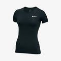 Nike Pro Women's Short-Sleeve Compression Top - 897826-010-NIKE by Nike | Available at Niky's Sports