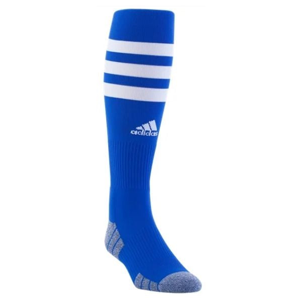 adidas 3 Stripe Hoop Soccer Sock - Royal