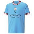 Manchester City F.C. Home 22/23 Replica Jersey Youth - 765713-01-PUMA by Puma | Available at Niky's Sports