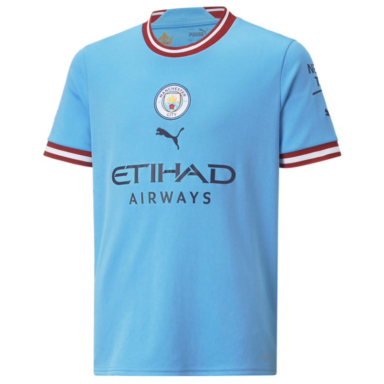 Manchester City F.C. Home 22/23 Replica Jersey Youth