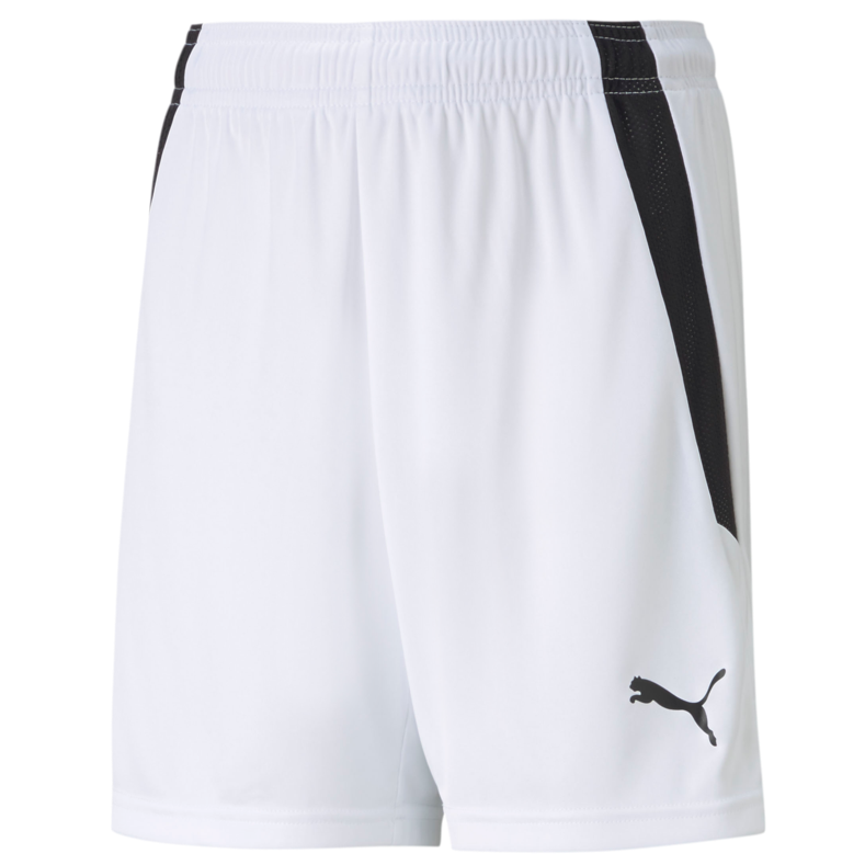 Puma Youth Team Liga 25 Soccer Shorts - White - 704931-04-PUMA by Puma | Available at Niky's Sports