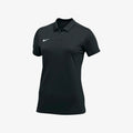 Womens Team Polo - Black - 908426-010-NIKE by Nike | Available at Niky's Sports