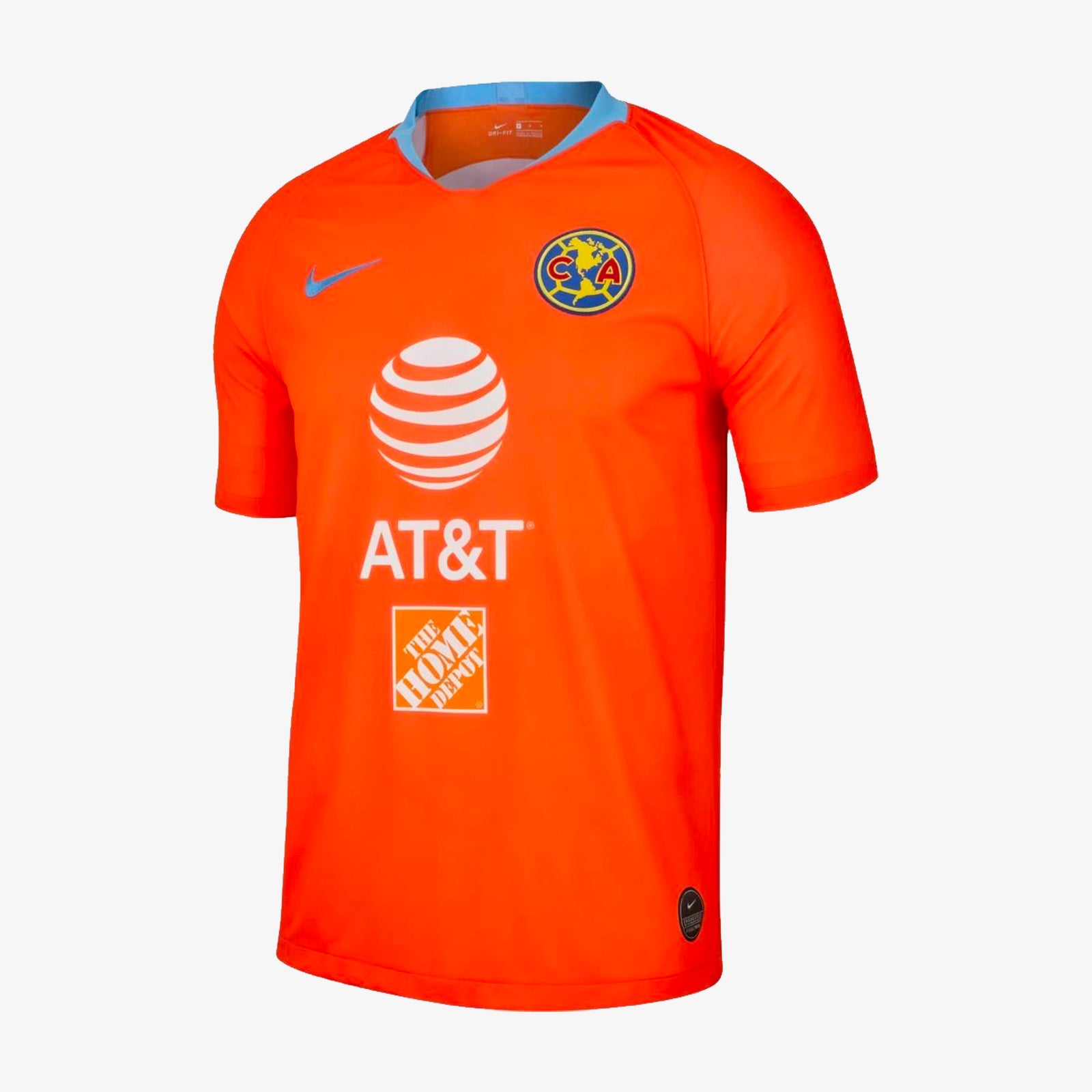 Men's Club America Third Jersey 2019 Orange - 918986-819-NIKE by Nike | Available at Niky's Sports