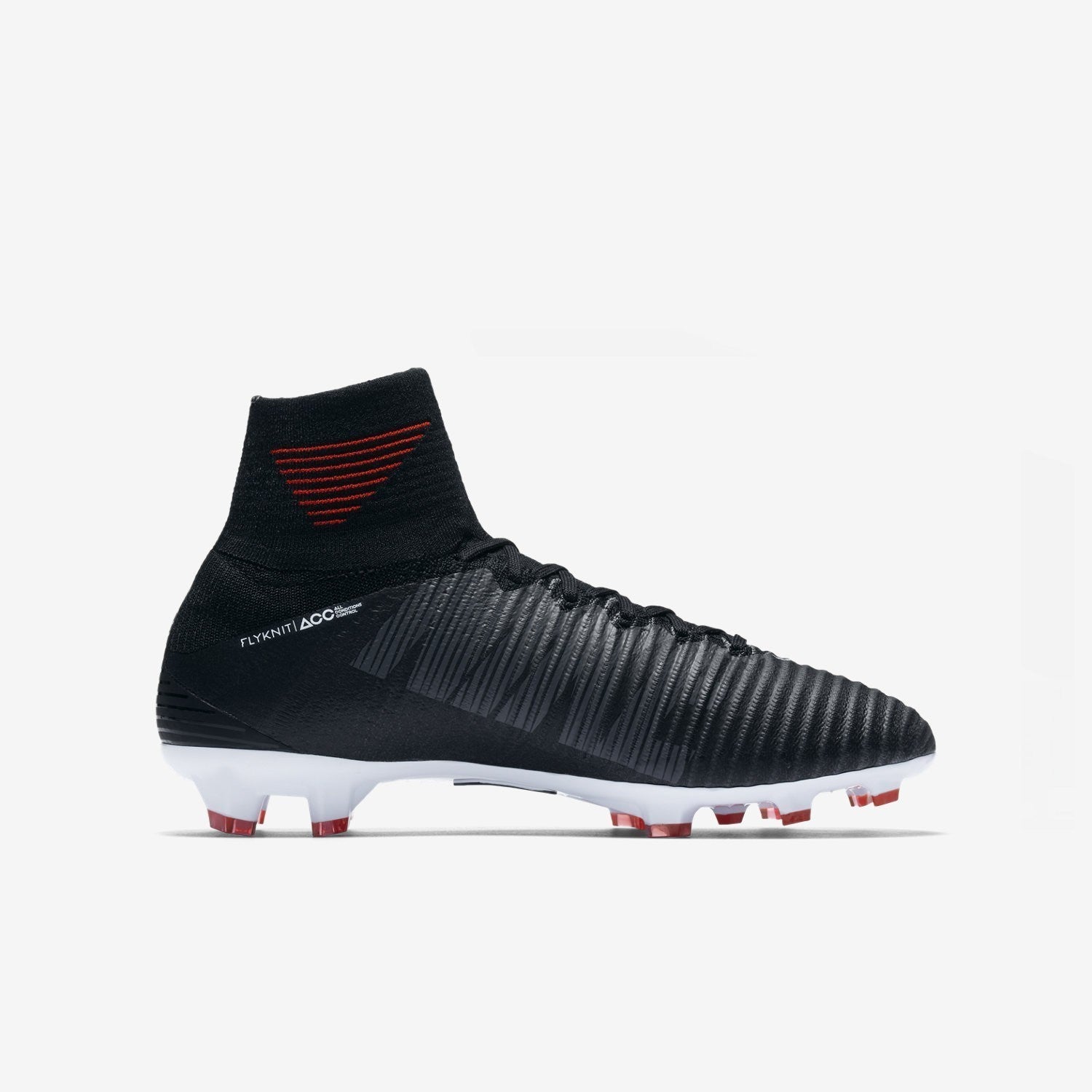 Kid's Mercurial Superfly V DF FG Jr - Black/White