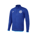 JOMA CRUZ AZUL 1/4 ZIP TRAINING TRACK JACKET