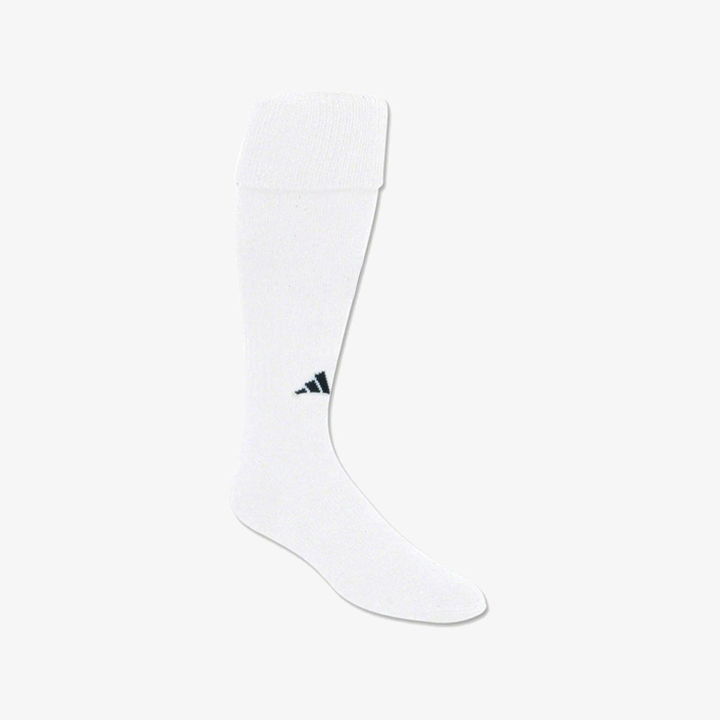 adidas Field Soccer Sock White- Small - 956052-ADIDAS by Adidas | Available at Niky's Sports