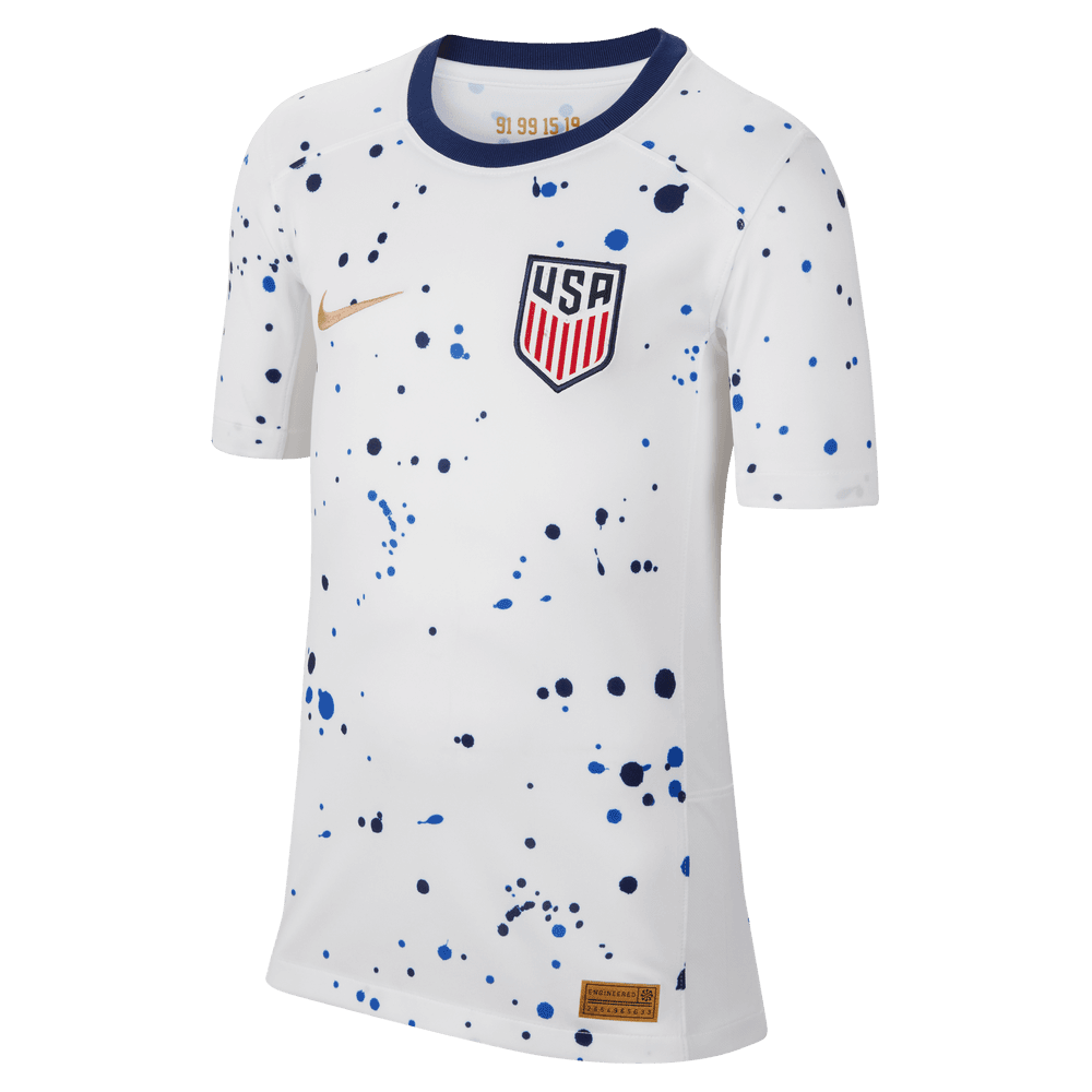 Nike USWNT 2023 Stadium Home Youth Dri FIT Soccer Jersey