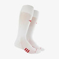 FORMOTION ELITE SOCCER SOCKS - WHITE/RED - MEDIUM