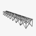 8 Seat Kwik Soccer Bench