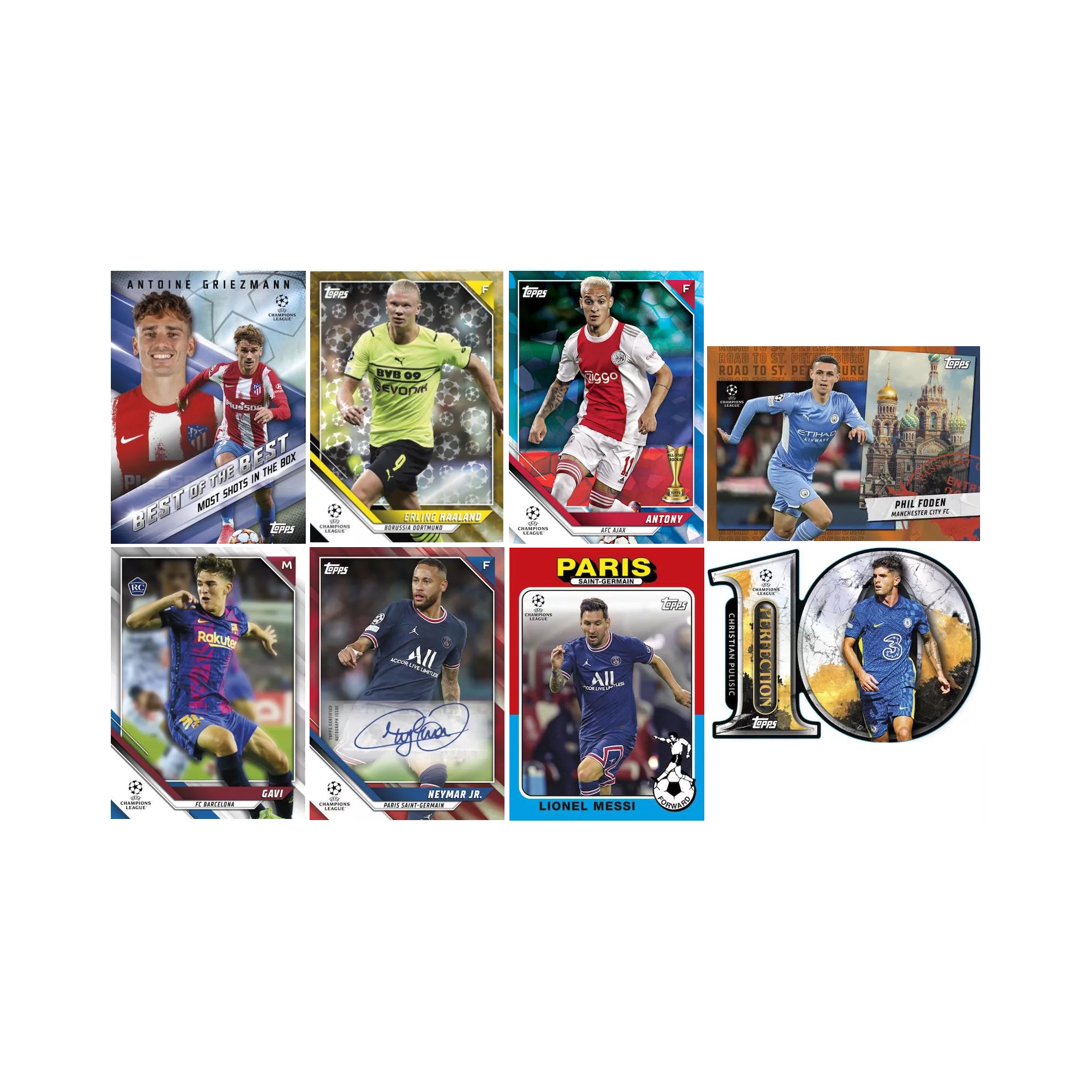 Topps UEFA Champions League Soccer Blaster Box 2022